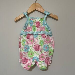 Nursery Rhyme Smocked Romper